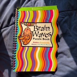 american girl brain waves puzzle book💕